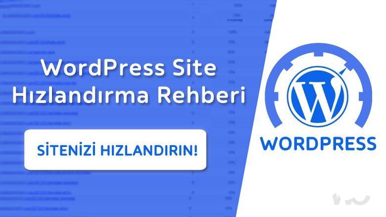  WordPress Hızlandırma